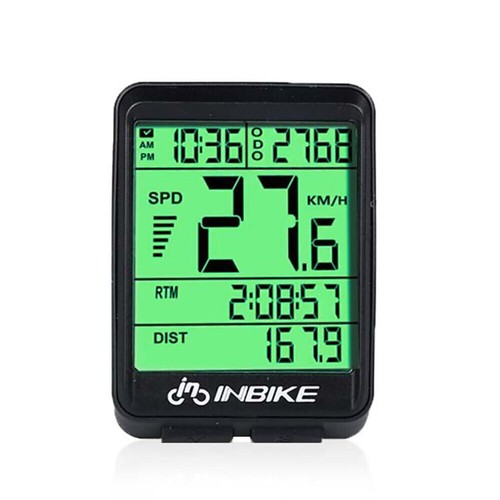 Cycling LCD Bike Speedometer Bicycle Wireless Cycle Computer Odometer Waterproof - Picture 16 of 17