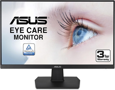VA24EHE 23.8  Monitor 75Hz Full HD (1920X1080) IPS Eye Care HDMI D-Sub Dvi-D,Bla