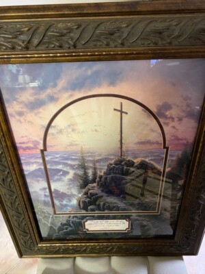 Thomas Kincade Sunrise Framed Print