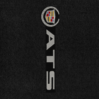 Lloyd Mats Velourtex Black Front Floor Mats For Cadillac ATS 2013-2014