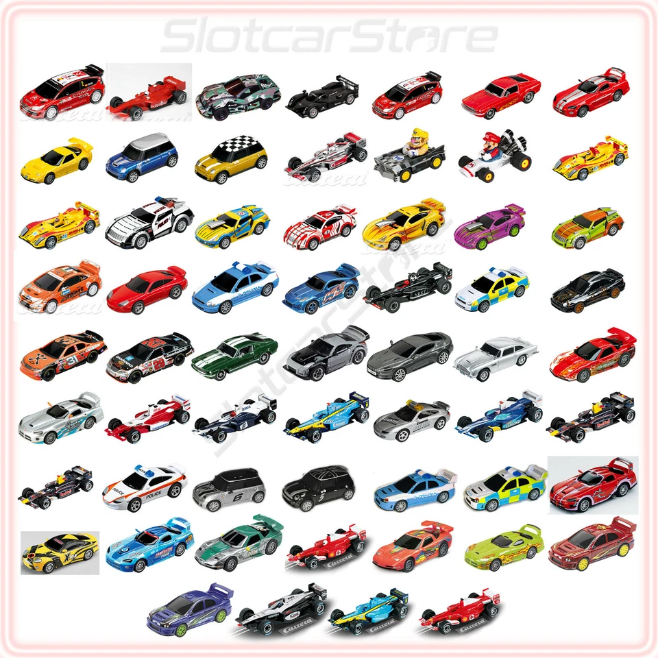 Carrera GO Auto Auswahl Sortiment 2006 2007 2008 1:43 Slotcar analog