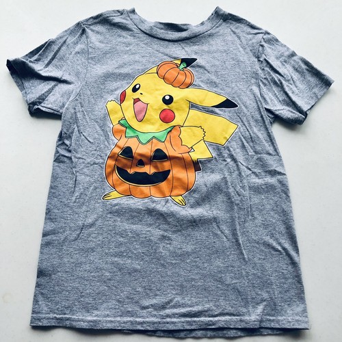 Boys Top T-Shirt Halloween Pokemon 