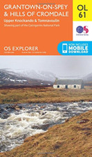 OS Explorer OL61 Grantown-on-Spey & Hills of Cromdale ( - Map NEW Ordnance Surve