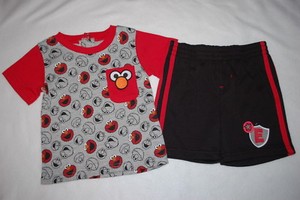 elmo outfit boy