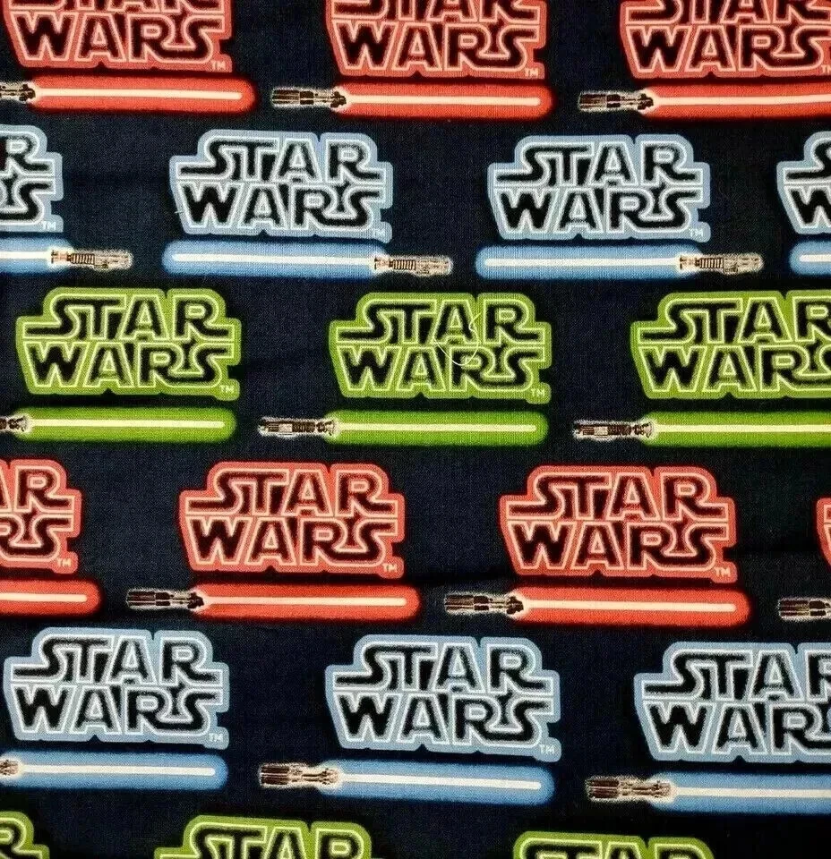 star wars logo fun fabric piece length 21 x 15 inch new - Image 2 of 2