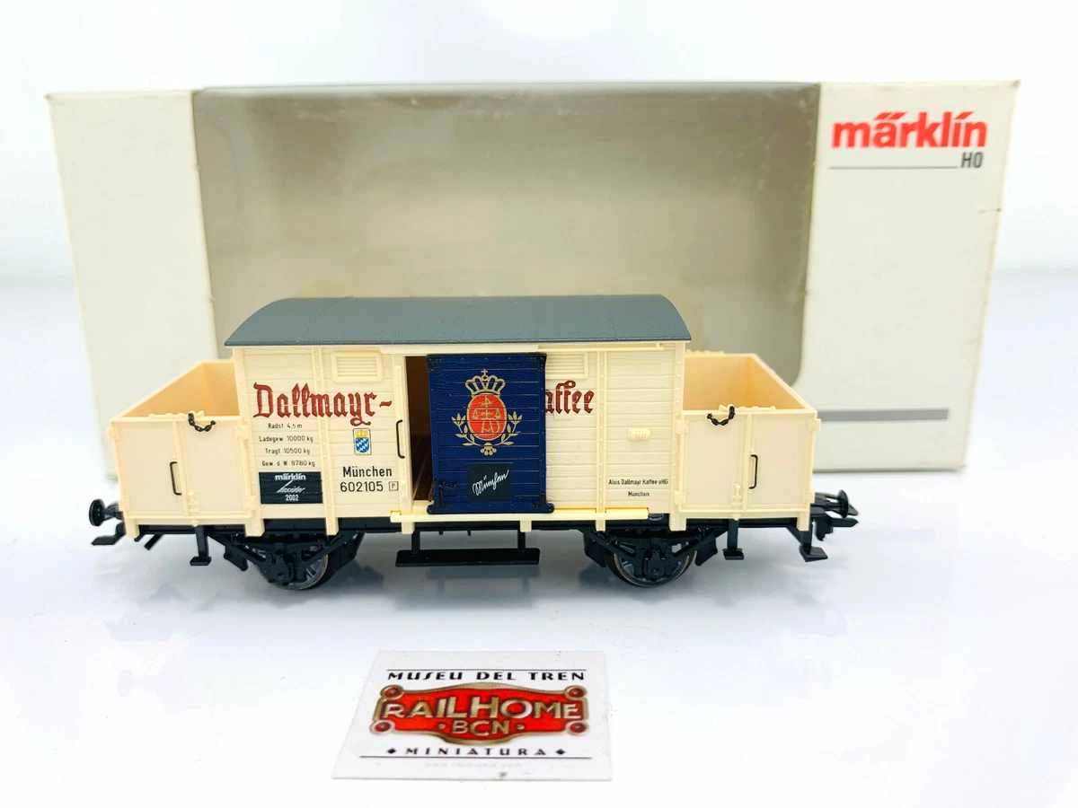 Lot De 15 Wagons De Marchandises Märklin - Échelle H0, Fabrication Allemande