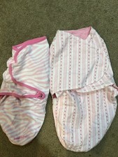 SwaddleMe Infant Swaddlers: Size S/M 7-14 Pounds Pink Owl-Used A Few Times