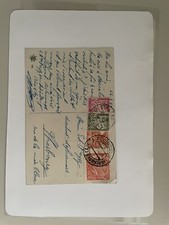 1924, zuwenig frankierter AK von Marienbad nach Frankreich