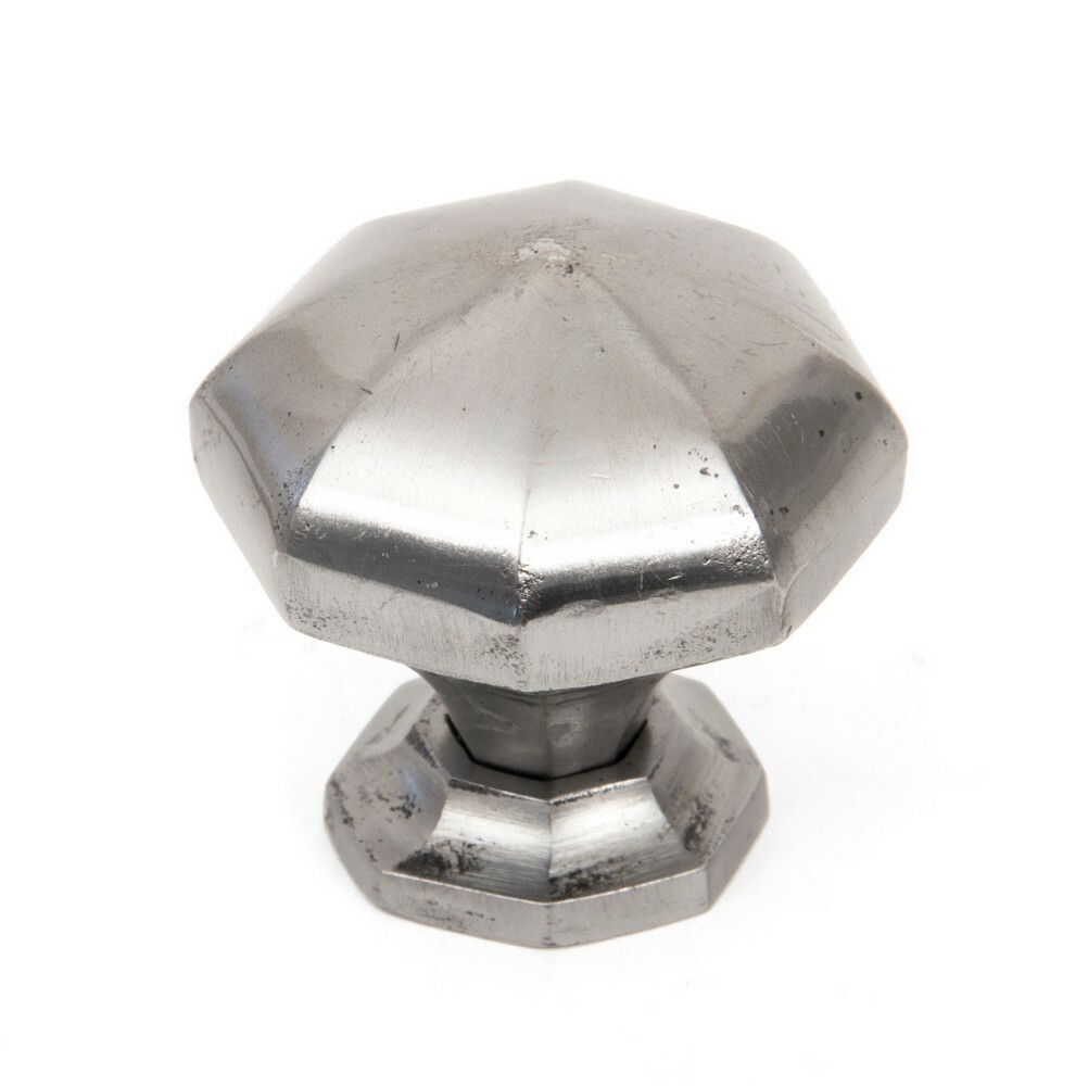 From The Anvil 33367 Natural Smooth Octagonal Cabinet Knob - Large
