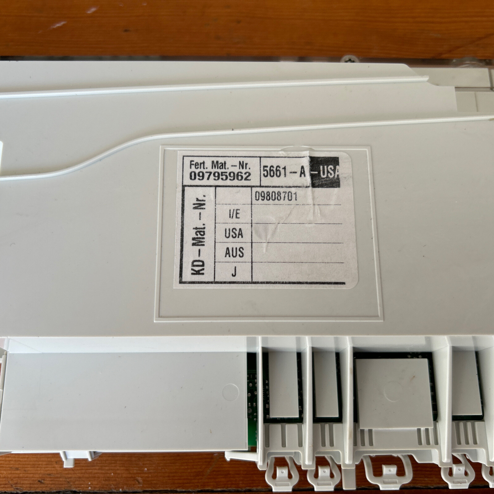 Miele Dishwasher Power Control Board 9808702/G6165 eBay