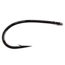 AHREX FW510 HOOK - Fly Tying Curved Dry Fly Hooks Black Nickel - 24 Pack NEW!