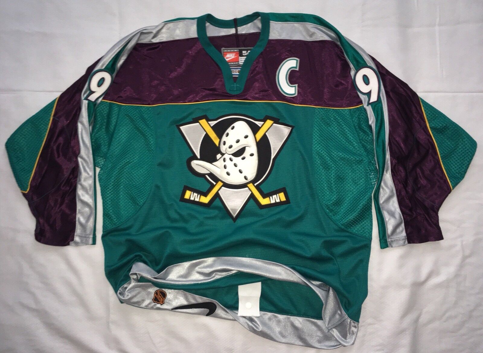 NFS/NFT: Took years of searching and 5.5 months to get back from EPS, but  finally own the 2 jerseys that were must haves for the collection. Paul  Kariya Mighty Ducks Home and