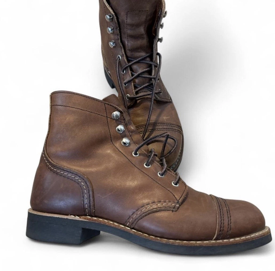 RED WING ブラウンレザーブーツ 9.5 US Red Wing Shoes Men's Lace Up Brown for Sale | Shop New & Used