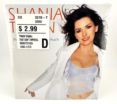 Shania Twain - That Don't Impress Me Much [ RARE NEW CD Single + Hype! 1998 ]