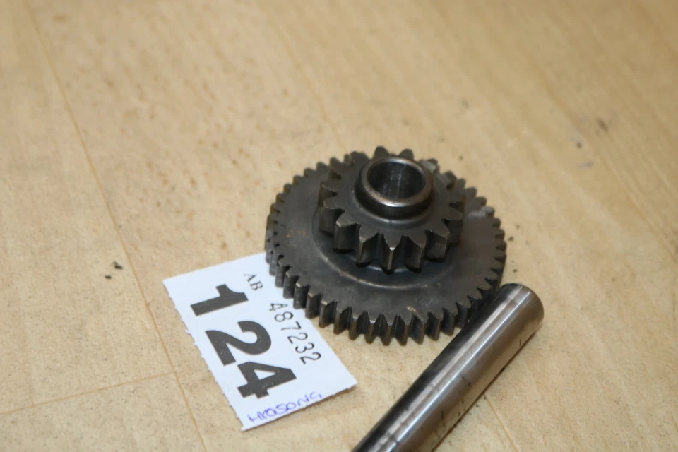 Engranaje de reducción de arranque Hyosung GT 125 OEM 2006-2009 Foto 3 de 4