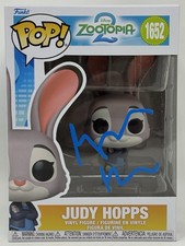 Ginnifer Goodwin Signed Zootopia 2 Judy Hopps Funko Pop 1652 Autograph Beckett