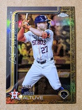 2025 Topps Gilded Collection Jose Altuve #46 Gold Houston Astros 65/99