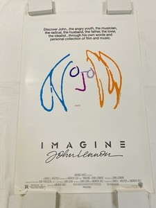 ジョン・レノン ミュージアム imagine ポスター 映画ポスター イマジン ジョンレノン】初版公開映画ポスター