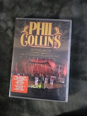 Phil Collins - Going Back: Live at Roseland Ballroom, NY (DVD) 2010 - Brand New 