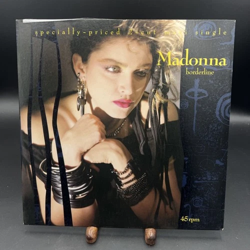 MADONNA-BORDERLINE/LUCKY STAR-2 CUT MAXI SINGLE-12" VINYL-SIRE/1983-20212-0 EX