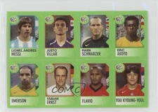 2006 Candy World Cup Stickers Lionel Messi Justo Villar Mark Schwarzer Emerson