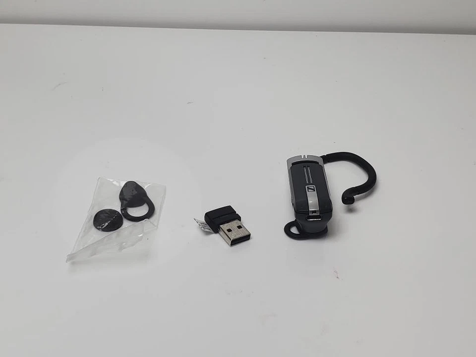 Sennheiser Presence Grey UC Bluetooth Headset w/ USB Dongle & Case - Image 4 of 4