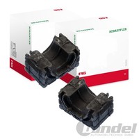 2X Schaeffler Fag Stabilager Gummilager Stabi Vorne Unten Passend FüR Opel Astra