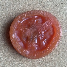 Vtg Realistic Faux Food Tomato Fridge Magnet ...