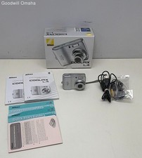 Nikon Coolpix L4 4MP Digital Camera IOB Factory Reset TESTED READ DESCRIPTION