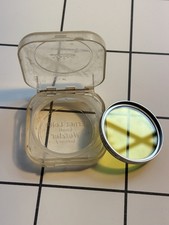 Leica vintage yellow camera lens filter Ernst Leitz GmbH Wetzlar chrome rim