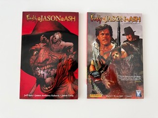Freddy vs. Jason vs. Ash graphic novel lot! Out of print and in excellent shape