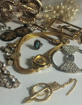 Givenchy Napier Sterling Silver Turquoise Designer Jewelry Lot For Repair Craft