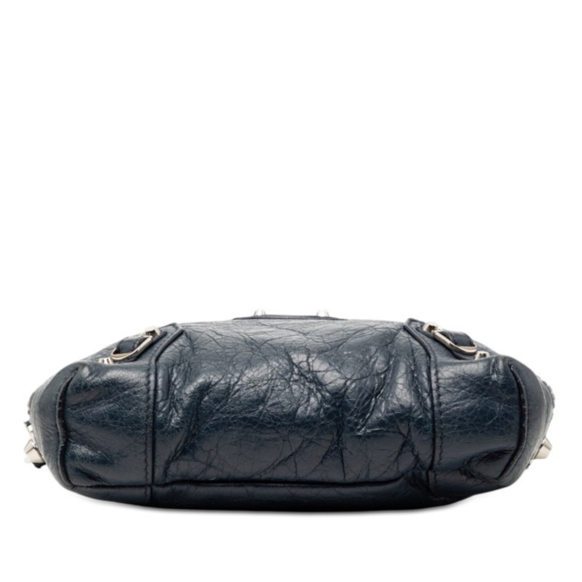 Balenciaga Classic Reporter XS Crossbody Shoulder Bag 488795 Blue