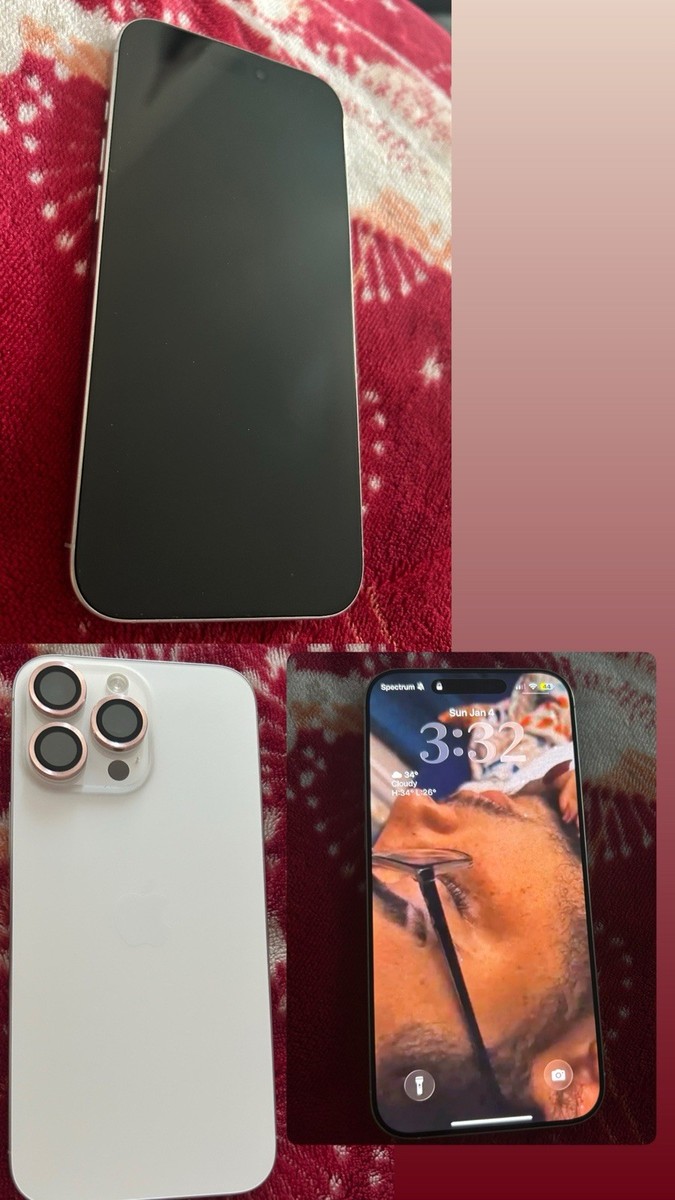 Apple iPhone 16 Pro Max - 256 GB - White Titanium (Unlocked) for