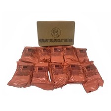 MRE Meals Ready to Eat Humanitarian Daily Rations Insp 8/22 - 1 Case