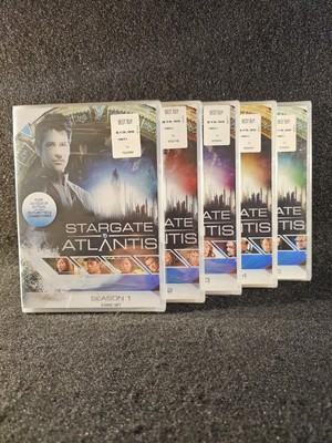 Stargate Atlantis The Complete Series Seasons 1-5 (Qty: 26 DVD's)  NEW-SEALED 