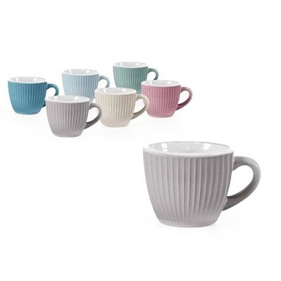 Set 6 Tazzine Da Caffè In Ceramica Con Gatti - Ideali Per Colazione E Regalo - Foto 3
