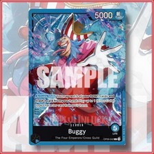 ONE PIECE TCG: Buggy OP09-042 Leader Starter Deck 25 Blue