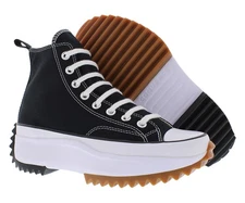 Converse Run Star Hike High Top Unisex Shoes Size 8.5, Color: Black/White/Gum
