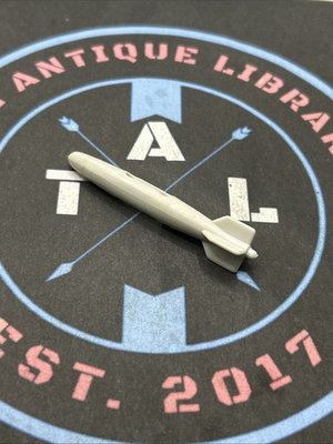 #ad GI Joe ARAH. 1986 Tomahawk. Parts. Small Missile Bomb. Color Correct $3.00