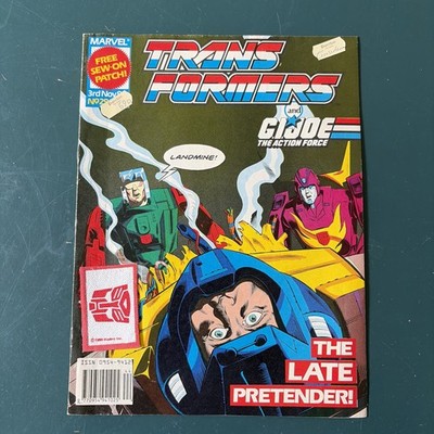 Marvel UK  - The Transformers - Vintage Comic - Issue 294 - With Free Gift Patch