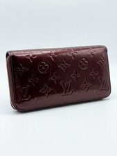 Louis Vuitton Vernis Zippy Wallet One Size Burgundy