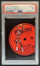 1997-98 Upper Deck Michael Jordan NBA Records #RC30 Bulls PSA 7