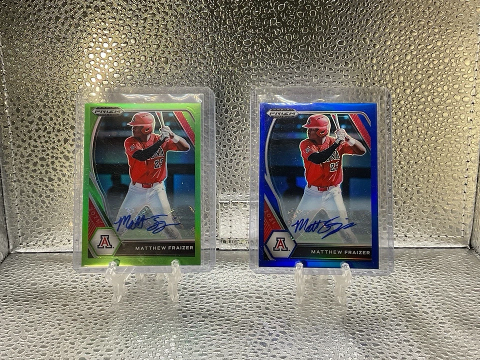 2021 Panini Prizm Draft Picks Pair Of Matthew Fraizer Prizm RC Autos, #/23,#/99 - Image 2 of 4
