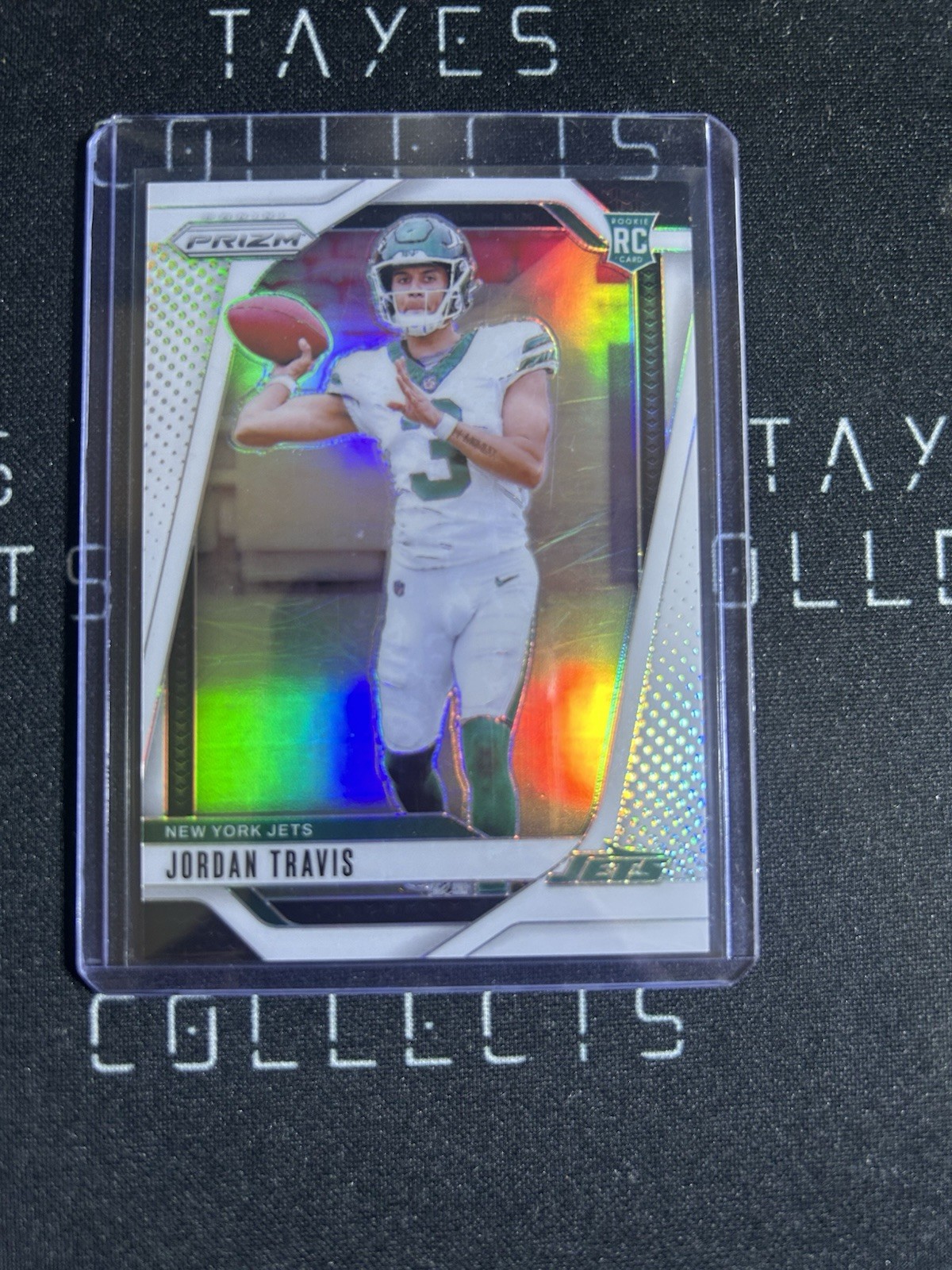 2024 Panini Prizm - Rookies Jordan Travis #359 White Prizm /35 (RC)