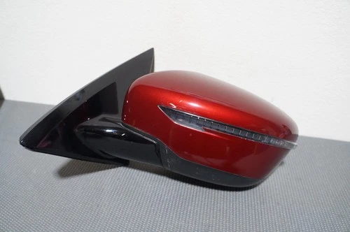 2017-2020 NISSAN PATHFINDER OEM LEFT HAND DRIVER SIDE POWER SIDE MIRROR RED