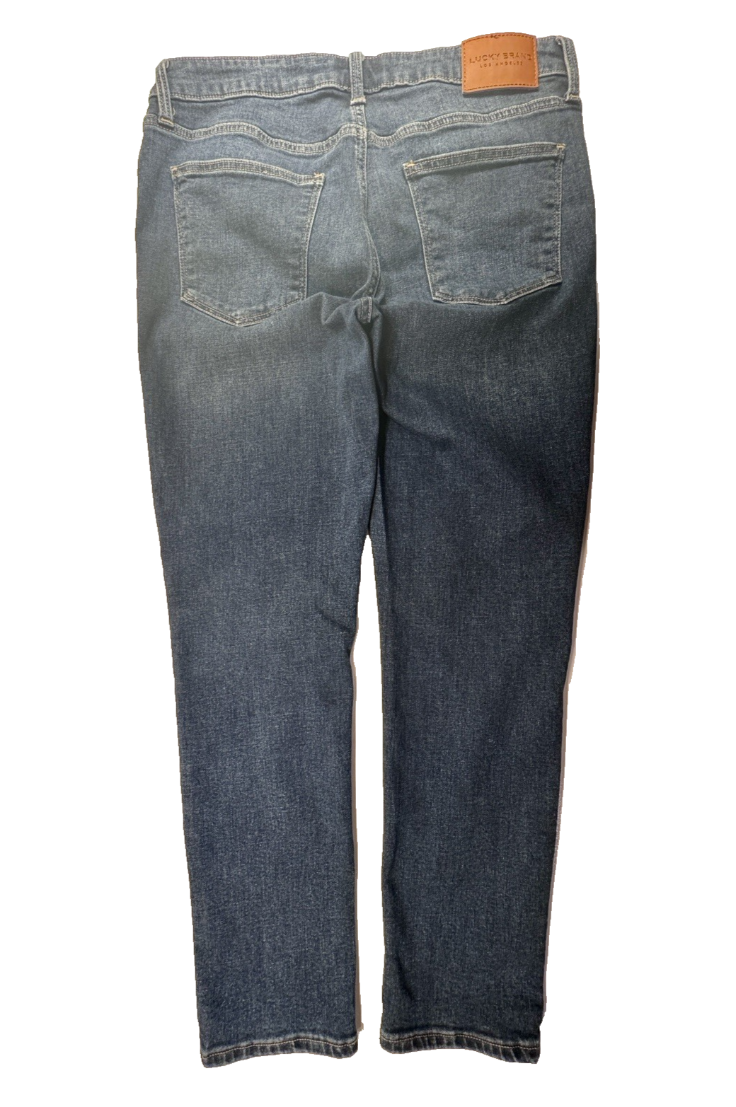 Lucky Brand Jeans Women Size 10/30 Reg Blue Denim Pants Mid Rise Skinny Hayden
