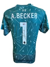 ALISSON BECKER SIGNED 2026/27 LIVERPOOL FC GOALKEEPER SHIRT (ACG CERT AG135929)