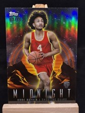 KOBE BUFKIN 2023-24 Topps Midnight Basketball #/75 DUSK Bronze #81 ATL
