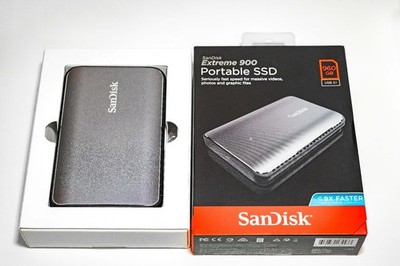 SSD SanDisk Extreme 900 Portable SSD 960 GB Top Zustand USB 3.1 USB C